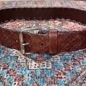 AMANDA SMITH genuine leather belt